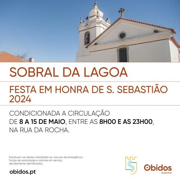Trânsito Interdito - Sobral da Lagoa