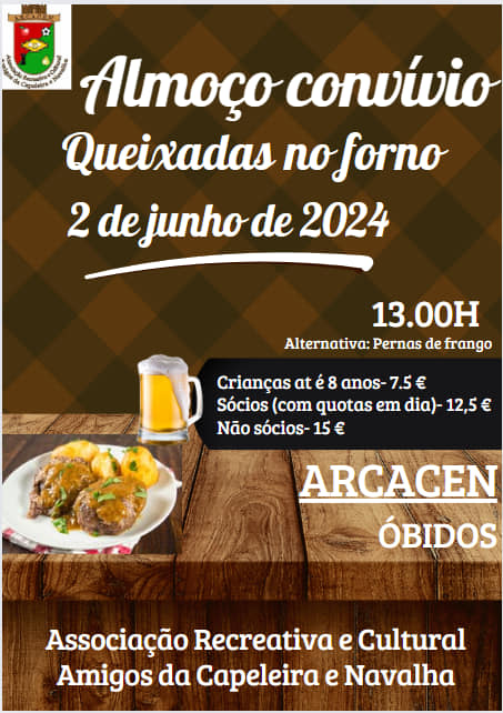 Almoço Convívio - ARCACEN